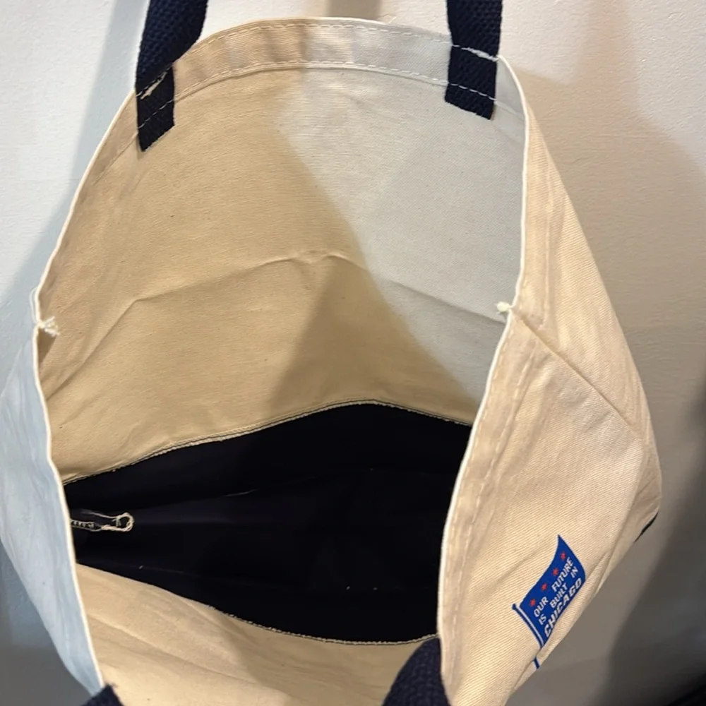 DNC Chicago 2024 Democratic National Convention Tote Bag & Pin Kamala Harris